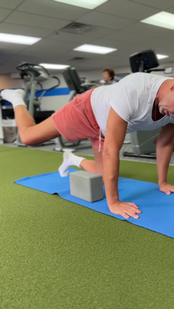 Core stability exercise during orthopedic rehabilitation